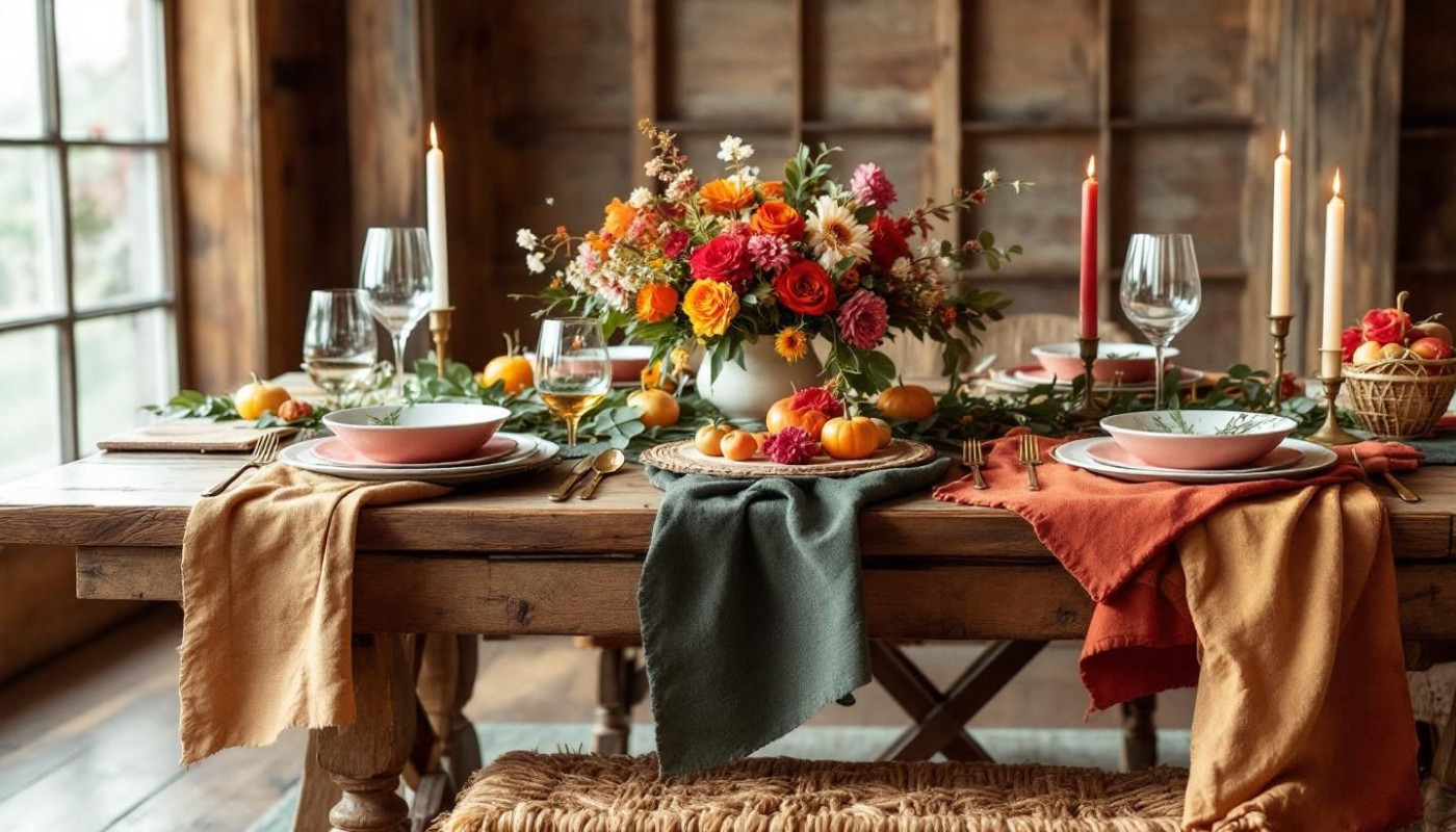 Comment choisir le meilleur linge de table pour chaque saison ?